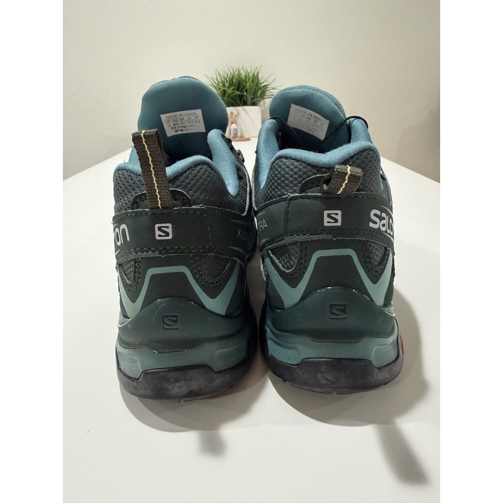 Salomon XA Pro 3D Men 10.5 Blue Green Trail Running Hiking Shoes 400065 - Picture 9 of 12
